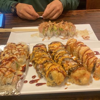 Ozen Sushi - Ozen Roll, Vegas Roll, Golden Tiger Roll, Baked Scallop Baked Salmon - Sushi Bars Near Me - Norwalk, California Ozen Sushi - Ozen Roll, Vegas Roll, Golden Tiger Roll, Baked Scallop Baked Salmon - Sushi Bars Near Me - Norwalk, California