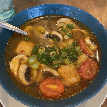 Aroon Thai Kitchen - Tom Yum with Tofu - Thai Near Me - Murray, Utah Aroon Thai Kitchen - Tom Yum with Tofu - Thai Near Me - Murray, Utah