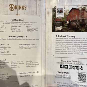 New Hope Mills - Menu - Bakeries Near Me - Auburn, New York New Hope Mills - Menu - Bakeries Near Me - Auburn, New York