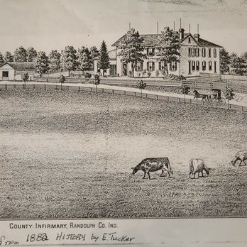 Official Randolph County Infirmary/Asylum - Historic Randolph County Poor Farm - Haunted Houses Near Me - Winchester, Indiana