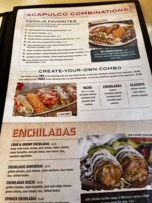 Menu photo 3 Acapulco Restaurant & Cantina Long Beach, CA