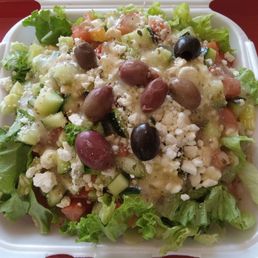 Delicious Greek Salad. $15 Delicious Greek Salad. $15