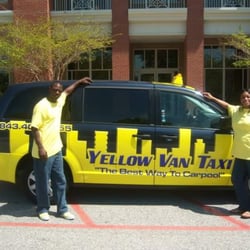 Yellow Van Taxi