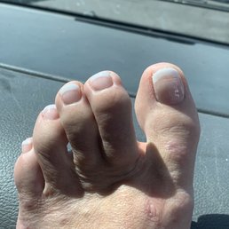 French Shellac pedi French Shellac pedi
