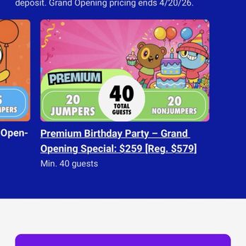 FUNBOX - The original price that was listed with the special until 4/20 - Amusement Parks Near Me - National City, California