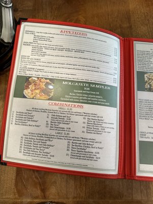 Menu photo 2 El Molcajete Medford, OR