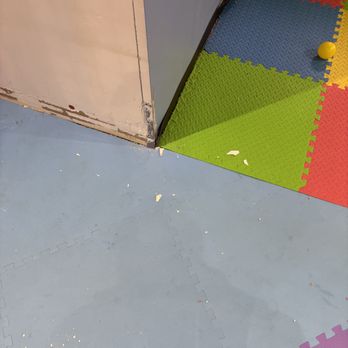 HTN Play Center - More drywall right where children play. What if a child ingested this? Cut themselves on the exposed metal? - Venues & Event Spaces Near Me - Portage, Michigan HTN Play Center - More drywall right where children play. What if a child ingested this? Cut themselves on the exposed metal? - Venues & Event Spaces Near Me - Portage, Michigan