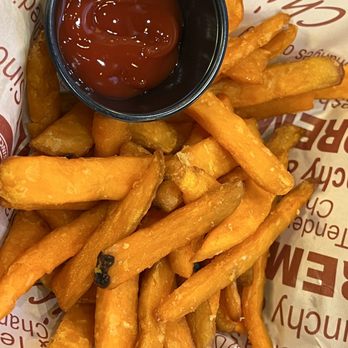 Pelicana Chicken - Sweet Potato Fries - Chicken Wings Near Me - Carrollton, Texas