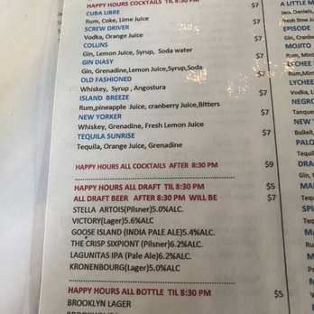 Muse - Happy hour menu - Thai Near Me - Brooklyn, New York