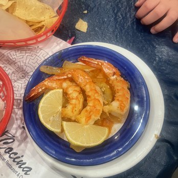 La Cocina - At La Cocina Add shrimps to your fajitas - Mexican Near Me - Richmond, Texas