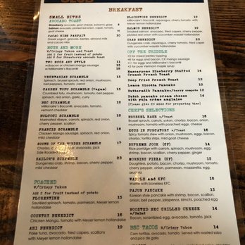 Berkeley Social Club - Breakfast menu - Breakfast & Brunch Near Me - Berkeley, California