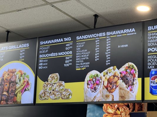 Menu photo 2 Shawarma Moods Laval, QC