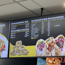 Shawarma Moods - Menu 2