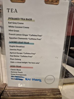 Menu photo 2 Mudleaf Coffee Plano, TX