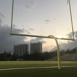 North Miami Athletic Stadium - Track recently repainted and ready for outdoor fun