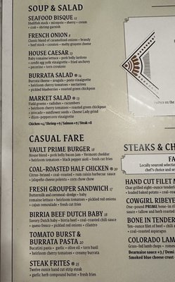 Menu photo 2 The Vault Fenton, MI Menu photo 2 The Vault Fenton, MI