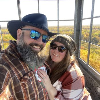 St. Croix State Park - Selfie from the top of the tower - Parks Near Me - Hinckley, Minnesota St. Croix State Park - Selfie from the top of the tower - Parks Near Me - Hinckley, Minnesota