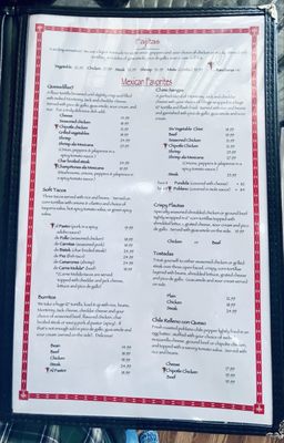 Menu photo 6 Cilantro Mexican Restaurant Fishkill, NY Menu photo 6 Cilantro Mexican Restaurant Fishkill, NY