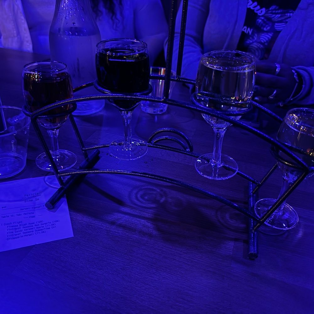 Vintrendi Wines - $25 wine flight. Definitely try the Blackberry. - Beer, Wine & Spirits Near Me - Olympia Fields, Illinois Vintrendi Wines - $25 wine flight. Definitely try the Blackberry. - Beer, Wine & Spirits Near Me - Olympia Fields, Illinois