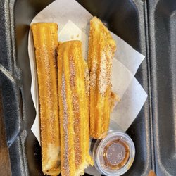 The Taco And I - Caramel filled churros