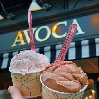 Avoca - two ice cream cones in front of a store - Chocolatiers & Shops Near Me - Toronto, Ontario Avoca - two ice cream cones in front of a store - Chocolatiers & Shops Near Me - Toronto, Ontario