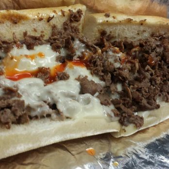 Ishkabibble's - Cheesesteak with no onions, provolone & hot sauce. - Cheesesteaks Near Me - Philadelphia, Pennsylvania Ishkabibble's - Cheesesteak with no onions, provolone & hot sauce. - Cheesesteaks Near Me - Philadelphia, Pennsylvania