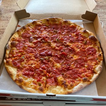 Johnny's Pizzeria - Pepperoni and hot peppers - Pizza Near Me - Mount Vernon, New York