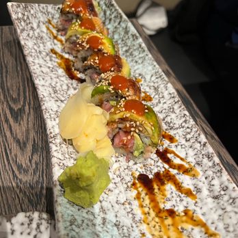Amami Sushi - Melted in the Mouth Roll - Japanese Near Me - San Bruno, California Amami Sushi - Melted in the Mouth Roll - Japanese Near Me - San Bruno, California