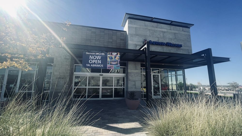 SHERMAN WILLIAMS PAINT STORE 6480 N Desert Blvd, El Paso, Texas