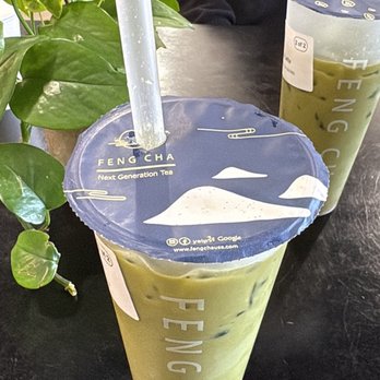 Feng Cha - Strawberry Matcha Latte - Bubble Tea Near Me - Riverside, California Feng Cha - Strawberry Matcha Latte - Bubble Tea Near Me - Riverside, California