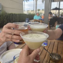 Key Lime Martinis and an Old Fashioned. Key Lime Martinis and an Old Fashioned.