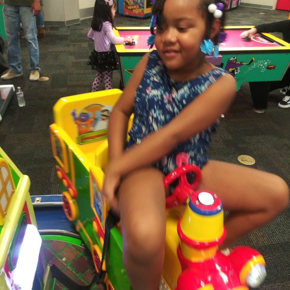 Chuck E. Cheese - Me and My Daughters at Chuckie Cheese!!!! That's My Baby Cari!! - Pizza Near Me - San Diego, California Chuck E. Cheese - Me and My Daughters at Chuckie Cheese!!!! That's My Baby Cari!! - Pizza Near Me - San Diego, California