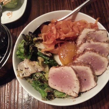 Revel - Albacore tuna rice bowl - Korean Near Me - Seattle, Washington Revel - Albacore tuna rice bowl - Korean Near Me - Seattle, Washington
