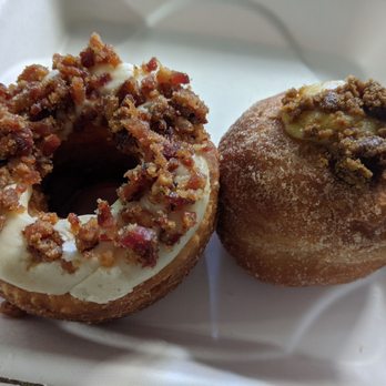 Prep & Pastry - Maple Bacon Cronut and Eggnog Donut - Breakfast & Brunch Near Me - Tucson, Arizona Prep & Pastry - Maple Bacon Cronut and Eggnog Donut - Breakfast & Brunch Near Me - Tucson, Arizona