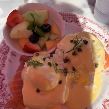 Jeannine's Bakery & Restaurant - Norweigan Eggs Benedict - Bakeries Near Me - Montecito, California Jeannine's Bakery & Restaurant - Norweigan Eggs Benedict - Bakeries Near Me - Montecito, California