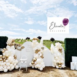 Elevate Balloons - Baptism display