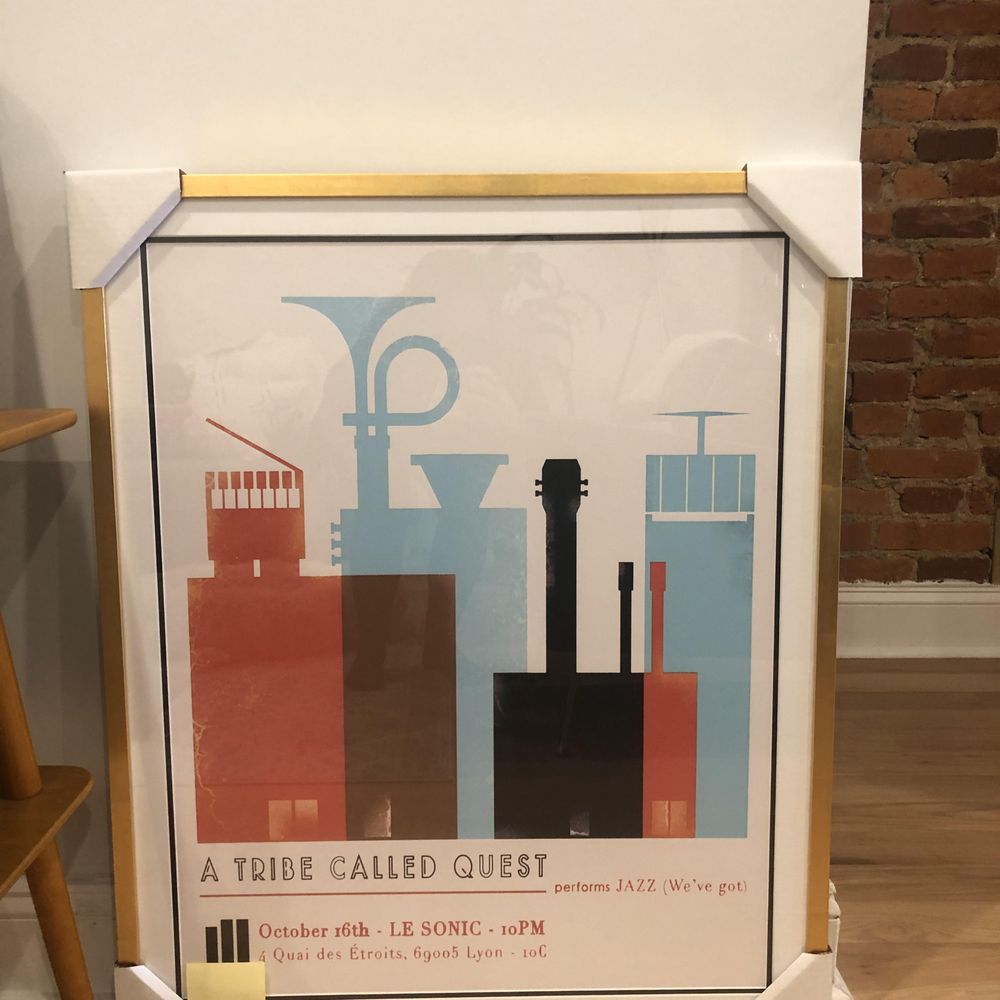 A & A Art & Frame - Vintage concert poster trimmed, matted, and framed - Art Galleries Near Me - Woodbridge, Virginia A & A Art & Frame - Vintage concert poster trimmed, matted, and framed - Art Galleries Near Me - Woodbridge, Virginia