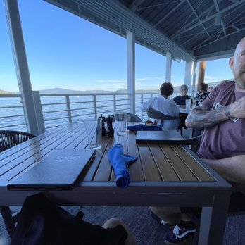 Cedars Floating Restaurant - View from outside at The Cedars - Seafood Near Me - Coeur D'alene, Idaho