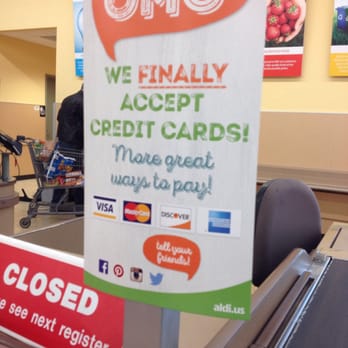 ALDI - breaking news: aldi now accepts credit cards! Amex too! - Grocery Near Me - Ann Arbor, Michigan
