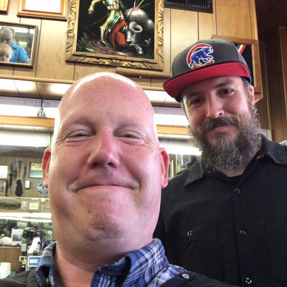 Joe's Barbershop - Unfortunately I didn't get his name, but that is one skilled barber standing behind me. - Barbers Near Me - Chicago, Illinois Joe's Barbershop - Unfortunately I didn't get his name, but that is one skilled barber standing behind me. - Barbers Near Me - Chicago, Illinois