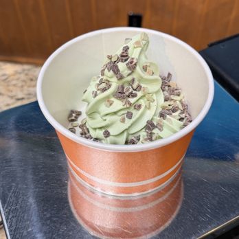 Yogurt Beach - Irish mint frozen yogurt - Desserts Near Me - Reno, Nevada Yogurt Beach - Irish mint frozen yogurt - Desserts Near Me - Reno, Nevada