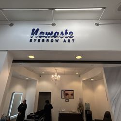 Namaste Eyebrow art - Front of place