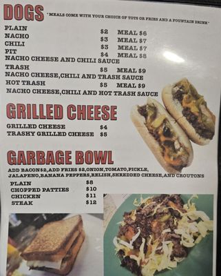 Menu photo 1 The Garbage Pit DuBois, PA Menu photo 1 The Garbage Pit DuBois, PA