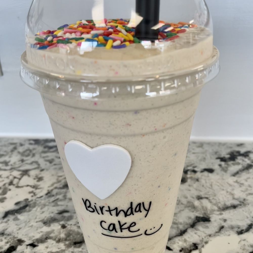 Birthday cake shake