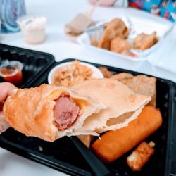 My Sister's Fault - The Cheesy Hotdog empanada was a favorite