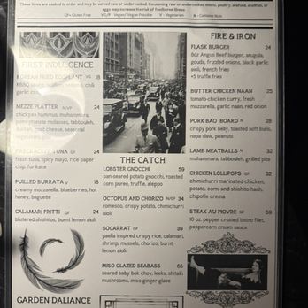 The Hidden Flask - Menu May 2026 - Cocktail Bars Near Me - South Bound Brook, New Jersey