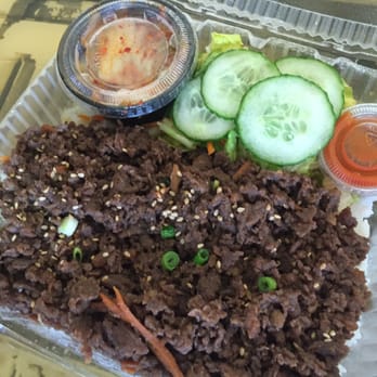 Rolling Cow - Beef lunch box. So tasty. - Food Trucks Near Me