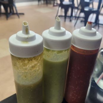 Tonto Burrito - The sauces - Mexican Near Me - Joliet, Illinois