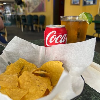 Los Dos Hermanos - a drink and chips - Mexican Near Me - Hayward, California Los Dos Hermanos - a drink and chips - Mexican Near Me - Hayward, California