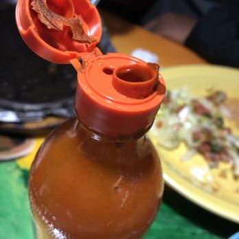 Los Aztecas - Dried on sauce ready to fall into your food. - Mexican Near Me - Fort Mill, South Carolina